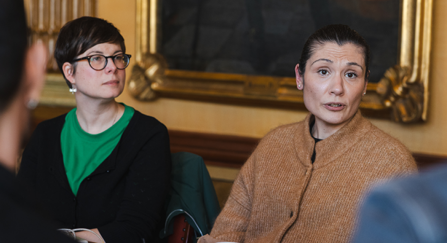 Möte mellan arbetsgivare och arbetssökande
